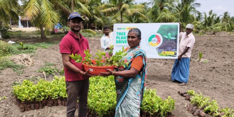 Blue Dart Tree Plantation Initiative Reaches 1 Million Trees Supporting Climate Action