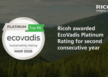 Ricoh EcoVadis Platinum Rating reinforces corporate sustainability leadership in global ESG performance