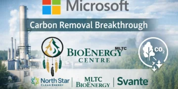 Microsoft secures bioenergy carbon removal deal with Indigenous-owned project in Canada